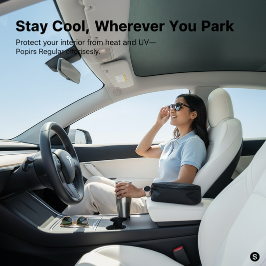 Tesla Model Y Glass Roof Sunshade