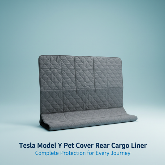 Tesla Model Y Pet Cover Rear Cargo Liner (Full Seatback Coverage)